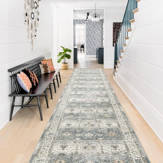 TOPRUUG Washable Runner Rug 2x12 by TOPRUUG