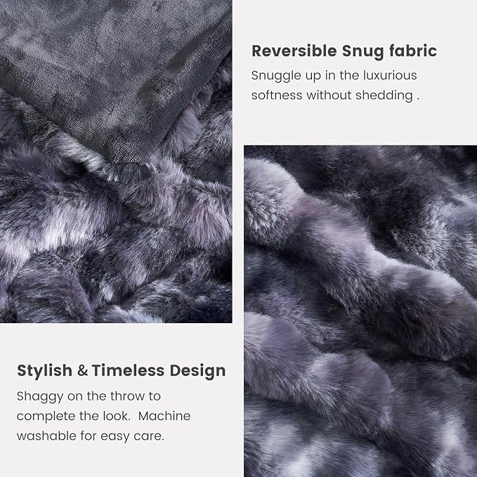 Cozy Bliss Faux Fur Throw Blanket - Image 8