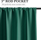 RYB HOME 100% Blackout Short Curtains - Image 3