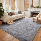 4x6 Ft Shag Rugs for Bedroom Living Room, Ultra Soft Fluffy Furry Area Rugs for - Image 3