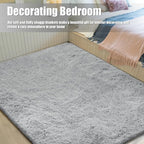 6x9 Fluffy Area Rug for Living Room, Shag Area Rugs for Bedroom - Image 6