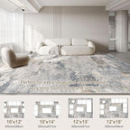 UERMEI 10x12 Area Rug Living Room Rugs - Image 2