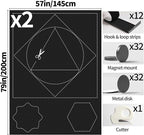 BKSAI 100% Blackout Window Cover, Portable Magnetic Black Out Curtains - Image 6
