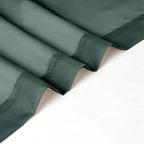 Chyhomenyc Hunter Green Sheer Curtains 36 inch Length 2 Panels, Light Filtering - Image 7