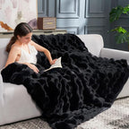 Cozy Bliss Faux Fur Throw Blanket - Image 2