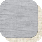 jinchan Linen Valance for Farmhouse Living Room Windows 16 Inch Gray Slubbed - Image 9