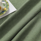 Joydeco Linen Curtains 90 Inch Length 2 Panel Sets, Light Filtering Curtains - Image 6