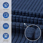 KEKUOU Stretch Oversized Sofa Slipcover 1 Piece Couch Sofa Cover Furniture - Image 3