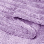 BEDELITE Fleece Blanket Twin Size – 3D Ribbed Jacquard Soft and Warm Decorative - Image 6
