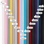 Lecloud Hot Pink Sheer Curtains 63 Inch Length 2 Pcs, Solid Voile Long Light - Image 9