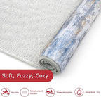 KOZYFLY Modern Abstract Hallway Runner, 2x10 Washable Rug Runner Non-Slip Soft - Image 6
