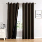 ChrisDowa 100% Blackout Curtains 102 inch Long by ChrisDowa
