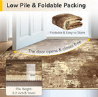 Washable Area Rugs 6'x9' Non-Slip Modern Abstract Soft - Image 6