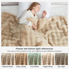 Cozy Bliss Faux Fur Throw Blanket - Image 9