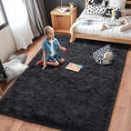 Rugs for Living Room 9x12, Soft Shaggy Modern Shag Area Rug for Bedroom - Image 7