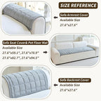 Couch Covers for Dogs Washable, Non Slip Couch Covers for Loveseat Sofa Pet - Image 2