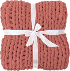 Bigacogo Chunky Knit Throw Blanket - Image 7