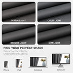 Joydeco Blackout Curtains 120 Inch Length 2 Panels Set, Thermal Insulated Long - Image 7