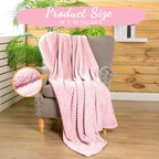 Buryeah 6 Pcs Flannel Throw Blanket Bulk 50 x 60 in Sleepover Blanket Outdoor - Image 2