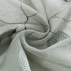 HOMEIDEAS Sage Green Sheer Kitchen Curtains 30 X 36 Inch Length 2 Panels - Image 6