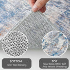 IOHOUZE Abstract Runner Rug 3x8 Ft Washable Runners - Image 4