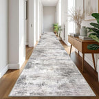 IOHOUZE Abstract Runner Rug 3x20 Ft Extra Long Washable Runners - Image 8