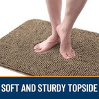 OLANLY Dog Door Mat for Muddy Paws 34x21, Absorbs Moisture and Dirt, Absorbent - Image 4