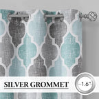 Beauoop 100% Blackout Curtains 72 Inches Long 2 Panels - Image 2