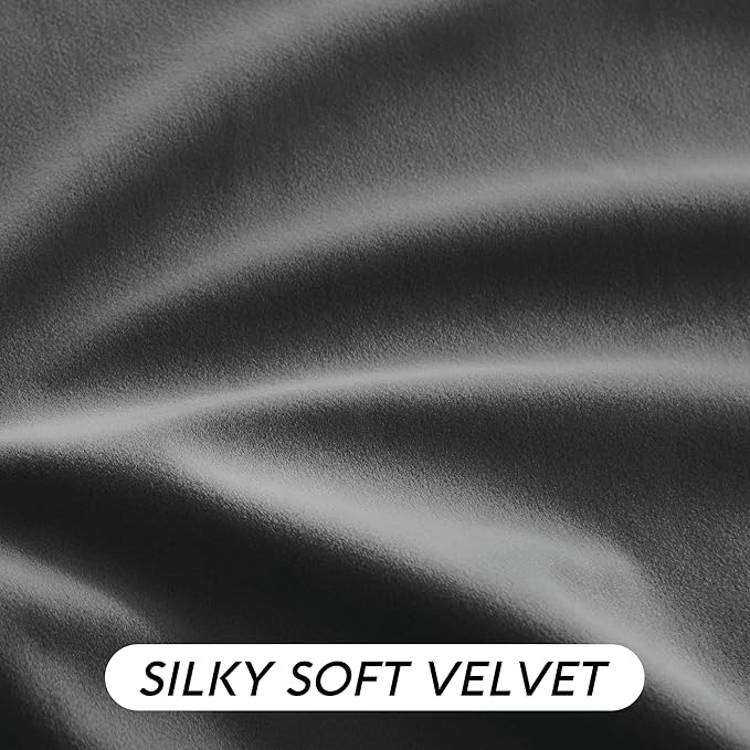 RYB HOME Velvet Blackout Curtains - Image 7
