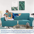 ZNSAYOTX 1 Piece Jacquard Couch Covers - Image 2