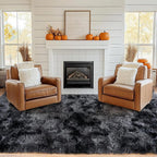 Pionblank 8x10 Rug for Living Room, Fuzzy Plush Large Area Rug, Fluffy Modern - Image 3