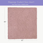 Bigacogo Chunky Knit Throw Blanket - Image 2