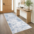 IOHOUZE Abstract Runner Rug 3x8 Ft Washable Runners by iOhouze
