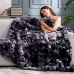Cozy Bliss Faux Fur Throw Blanket - Image 6