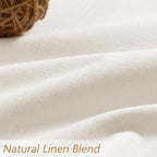 Guken Ivory 100% Blackout Curtains 84 Inch Length 2 Panels Set - Image 3