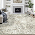 8x10 Area Rugs for Living Room Rug Washable: Abstract Large Rug for Dining Room by Aelenmu