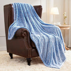 Exclusivo Mezcla Plush Fuzzy Fleece Throw Blanket Extra Large, Super Soft by ExclusivoMezcla