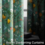 Topfinel 48 Inches Long Short Sage Green Blackout Curtains - Image 4