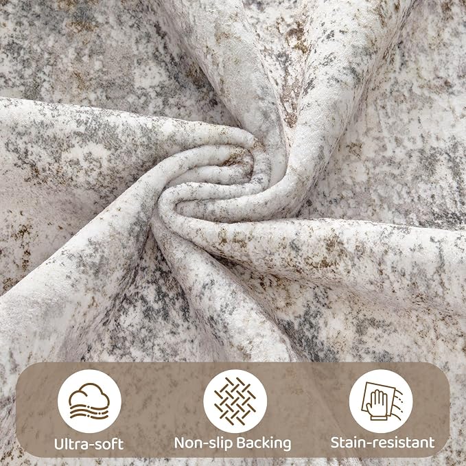 UERMEI 10x12 Area Rug Living Room Rugs - Image 6