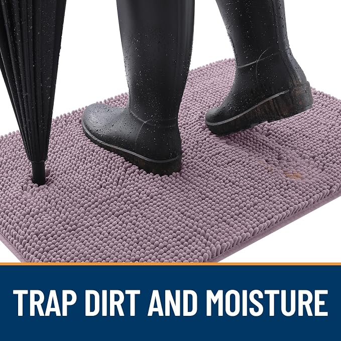 OLANLY Dog Door Mat for Muddy Paws 45x27, Absorbs Moisture and Dirt, Absorbent - Image 2