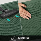 HIYARD Sturdy Front Door Mat, Absorbent Muddy Dirt Resist Welcome Door Mats - Image 6