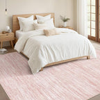 Nakagishi 9x12 Area Rugs Living Room: Washable Large Vintage Rug Neutral - Image 5