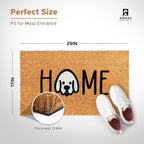 Home Dog - 17"x29" - Coir Door Mat - Welcome Mats - Image 2