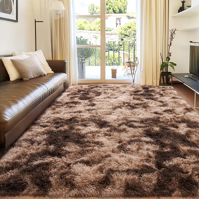 Rugs for Bedroom 4x6, Soft Shaggy Modern Shag Area Rug for Living Room - Image 4