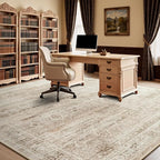 Lofus 8x10 Area Rug for Living Room, Soft Neutral Carpets for Bedroom Dining - Image 3