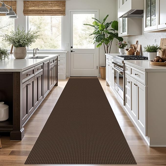 KOZYFLY Runners for Hallways 3x10 ft Washable Kitchen Runner Non Slip Rubber - Image 2