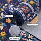 HEBE Washable Hallway Runner Rug 2'x 6' Non Slip Kitchen Rugs Runner, Low Pile - Image 3