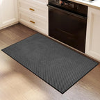 YDKGL 2x3 ft Indoor Door Mat Entryway Rug Non Slip Boho Woven Washable Small - Image 2