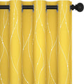 Deconovo Blackout Curtains 108 Inches Long, Thermal Insulated Soundoroof Curtain by Deconovo