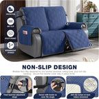 TAOCOCO 100% Waterproof Loveseat Recliner Covers 2 Seater, Split Loveseat Covers - Image 5